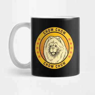 Chow Chow Dog Portrait Mug